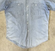他の写真2: 80'S PRENTISS コットン100% シャンブレーシャツ フェードブルー USA製 (VINTAGE)