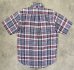 画像4: 70'S BROOKS BROTHERS 6ボタン 半袖 マドラスチェック BDシャツ (VINTAGE) (4)