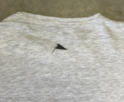 画像5: 90'S CHAMPION 青タグ シングルステッチ 半袖 Tシャツ アッシュグレー USA製 (VINTAGE)