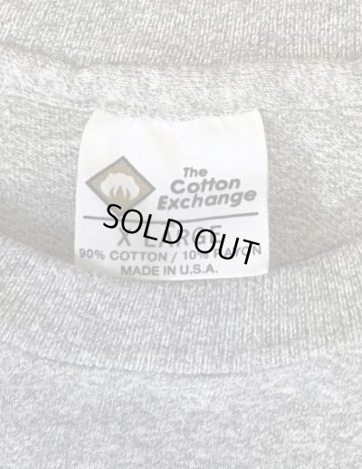 画像2: 90'S THE COTTON EXCHANGE "MICHIGAN" シングルステッチ 半袖 Tシャツ ヘザーグレー USA製 (VINTAGE)