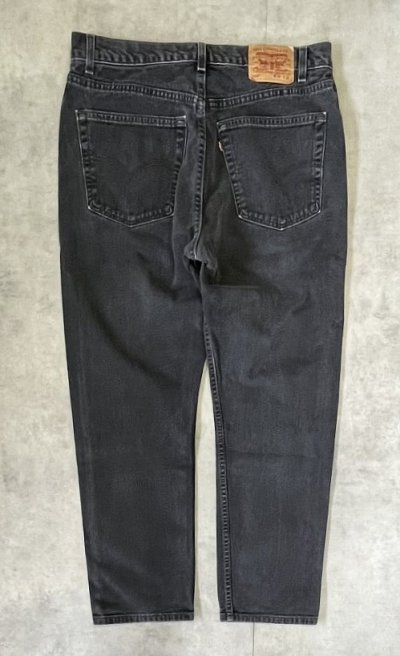 画像3: 00'S LEVIS 505 デニム ブラック USA製 W38L30 (VINTAGE)