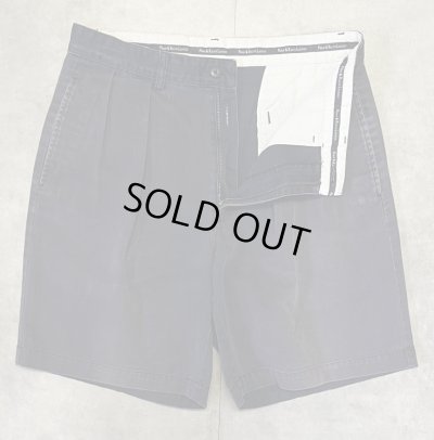 画像3: 90'S RALPH LAUREN "TYLER SHORT" ツープリーツ チノショーツ フェードネイビー (VINTAGE)