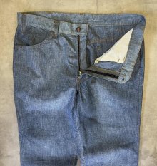 他の写真1: 70'S LEVIS ボタン裏32 ブーツカットデニム インディゴ 42TALONジップ USA製 (DEADSTOCK)