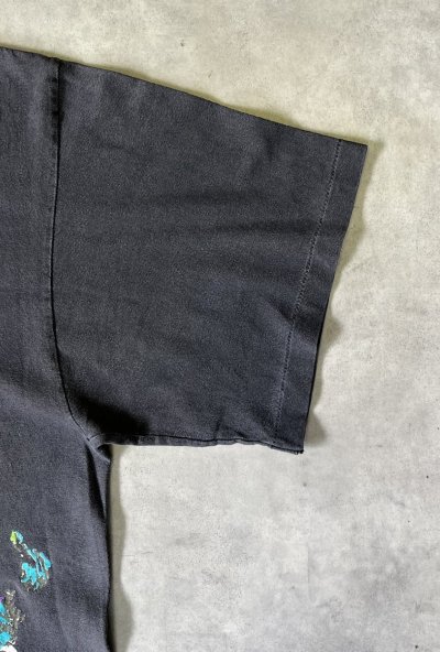画像5: 90'S GILDA MARX シングルステッチ 半袖 Tシャツ フェードブラック USA製 (VINTAGE)