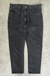 00'S LEVIS 505 デニム ブラック USA製 W38L30 (VINTAGE)