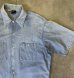 画像3: 80'S PRENTISS コットン100% シャンブレーシャツ フェードブルー USA製 (VINTAGE) (3)