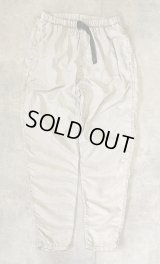 90'S GRAMICCI 旧ロゴ ベルト付き ナイロンパンツ ベージュ USA製 (VINTAGE)