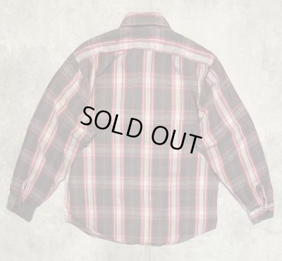 画像4: 80'S FIVE BROTHER 三角タグ フランネル ワークシャツ チェック柄 USA製 (VINTAGE)