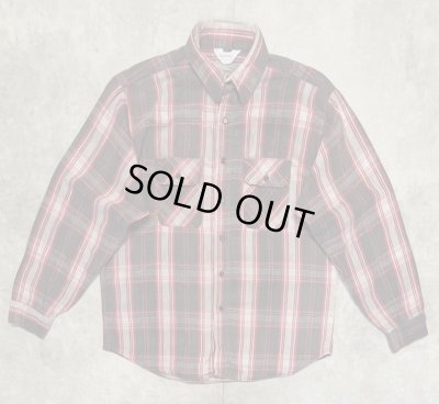 画像1: 80'S FIVE BROTHER 三角タグ フランネル ワークシャツ チェック柄 USA製 (VINTAGE)