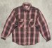 画像1: 80'S FIVE BROTHER 三角タグ フランネル ワークシャツ チェック柄 USA製 (VINTAGE) (1)