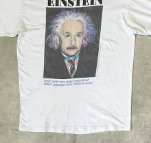 他の写真3: 90'S EINSTEIN シングルステッチ 半袖 Tシャツ ホワイト USA製 (VINTAGE)