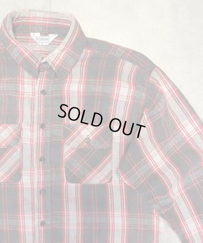 画像3: 80'S FIVE BROTHER 三角タグ フランネル ワークシャツ チェック柄 USA製 (VINTAGE)