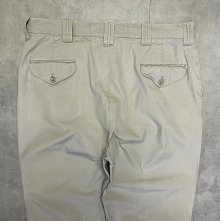 他の写真3: 70'S ABERCROMBIE & FITCH "SAFARI" チノパンツ TALONアルミジップ ベージュ (VINTAGE)