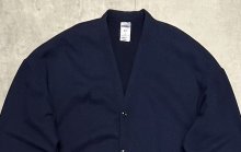 他の写真1: 90'S JERZEES スウェット カーディガン 無地 ネイビー (MINT CONDITION)