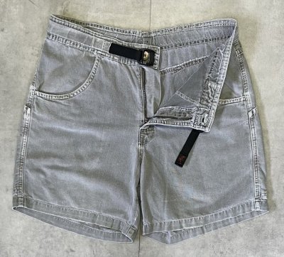 画像4: 80'S GRAMICCI 旧ロゴ ベルト付き ショーツ グレー USA製 (VINTAGE)