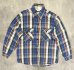 画像1: 80'S CLYDESDALE 三角タグ フランネル ワークシャツ チェック柄 USA製 (VINTAGE) (1)