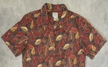 他の写真1: 00'S LL Bean コットン 半袖 オープンカラーシャツ 総柄 (VINTAGE)