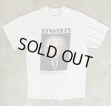 90'S EINSTEIN シングルステッチ 半袖 Tシャツ ホワイト USA製 (VINTAGE)