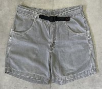80'S GRAMICCI 旧ロゴ ベルト付き ショーツ グレー USA製 (VINTAGE)