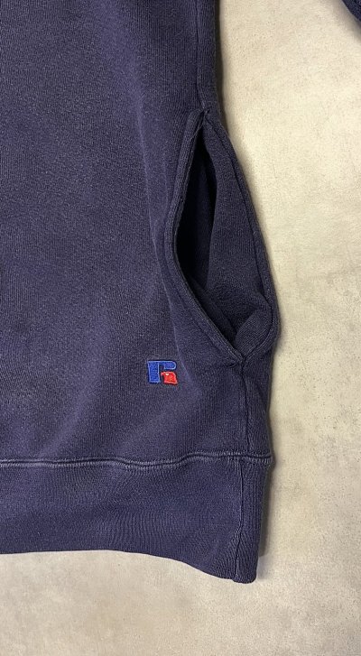 画像4: 80'S LL Bean by RUSSELL ATHLETIC ハーフジップ スウェットシャツ ネイビー USA製 (VINTAGE)