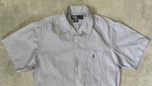 他の写真1: 90'S RALPH LAUREN "CALDWELL" コードレーン 半袖 オープンカラーシャツ ストライプ柄 (VINTAGE)
