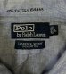 画像2: 90'S RALPH LAUREN "CLARENCE SPORT" 刷毛目ポプリン 長袖 プルオーバーボックスシャツ ブルー (VINTAGE) (2)