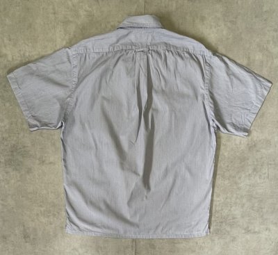 画像4: 90'S RALPH LAUREN "CALDWELL" コードレーン 半袖 オープンカラーシャツ ストライプ柄 (VINTAGE)