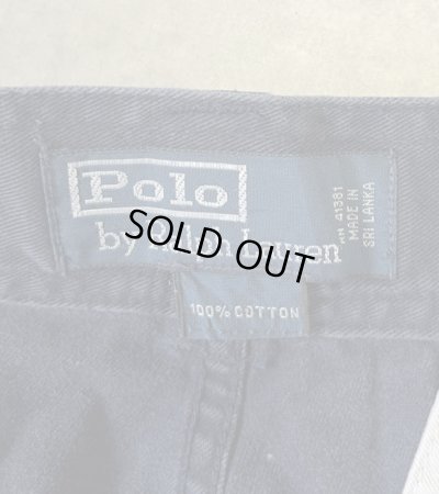 画像2: 90'S RALPH LAUREN カーゴショーツ ネイビー (VINTAGE)