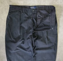 他の写真1: 90'S RALPH LAUREN ワンプリーツ チノパンツ ブラック W36L31 (VINTAGE)