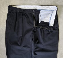 他の写真1: 90'S RALPH LAUREN ツープリーツ チノパンツ ブラック W38L30 (VINTAGE)