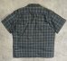 画像4: 90'S RALPH LAUREN コットン 半袖 オープンカラーシャツ チェック柄 (VINTAGE) (4)