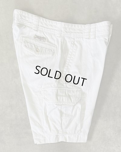 画像4: 90'S RALPH LAUREN カーゴショーツ ホワイト (VINTAGE)