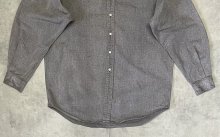 他の写真2: 80'S RALPH LAUREN "BLACK COVERT" 長袖 BDシャツ ブラック USA製 (VINTAGE)