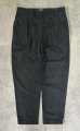 画像1: 90'S RALPH LAUREN ワンプリーツ チノパンツ ブラック W36L31 (VINTAGE) (1)
