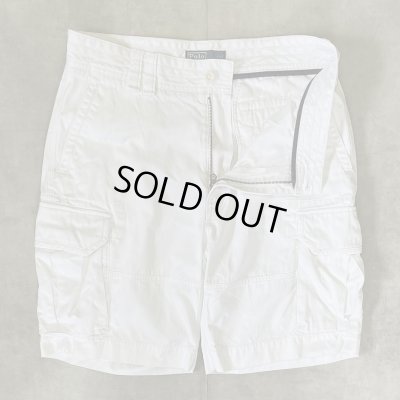 画像3: 90'S RALPH LAUREN カーゴショーツ ホワイト (VINTAGE)