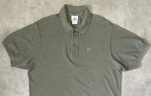 他の写真1: 90'S CHEMISE LACOSTE ポロシャツ ヘザーオリーブ フランス製 (VINTAGE)