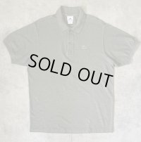 90'S CHEMISE LACOSTE ポロシャツ ヘザーオリーブ フランス製 (VINTAGE)
