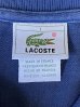 画像2: 80'S CHEMISE LACOSTE ポロシャツ ダークブルー フランス製 (VINTAGE) (2)
