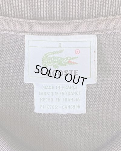 画像2: 80'S CHEMISE LACOSTE ポロシャツ ブラウン フランス製 (VINTAGE)