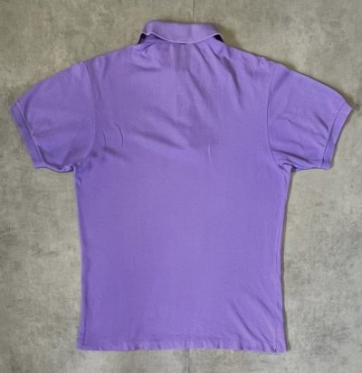 画像4: 80'S CHEMISE LACOSTE ポロシャツ ライラック フランス製 (VINTAGE)