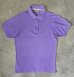 画像1: 80'S CHEMISE LACOSTE ポロシャツ ライラック フランス製 (VINTAGE) (1)