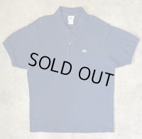 80'S CHEMISE LACOSTE ポロシャツ ダークブルー フランス製 (VINTAGE)