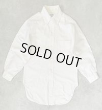 60'S BROOKS BROTHERS "MAKERS" 6ボタン オックスフォード BDシャツ 生成り USA製 (VINTAGE)