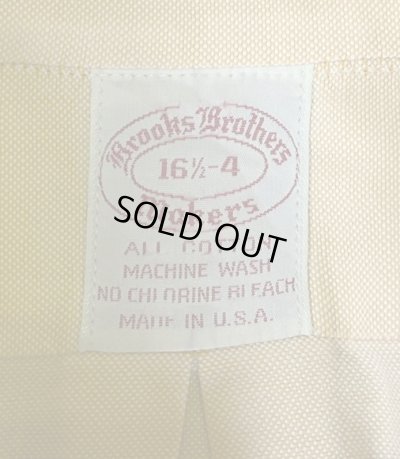 画像2: 70'S BROOKS BROTHERS "MAKERS" 6ボタン オックスフォード BDシャツ オレンジ USA製 (VINTAGE)