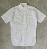 60'S BROOKS BROTHERS "MAKERS" 6ボタン オックスフォード 半袖 BDシャツ ホワイト USA製 (VINTAGE)