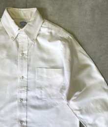 他の写真2: 60'S BROOKS BROTHERS "MAKERS" 6ボタン オックスフォード BDシャツ 生成り USA製 (VINTAGE)