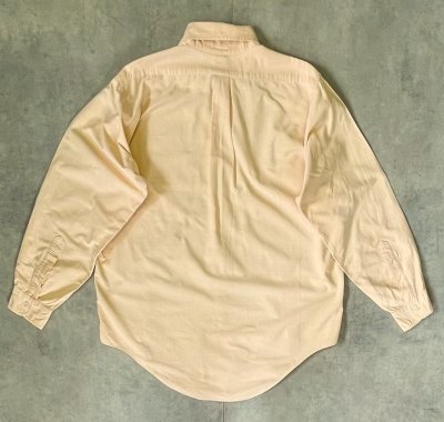 画像3: 70'S BROOKS BROTHERS "MAKERS" 6ボタン オックスフォード BDシャツ オレンジ USA製 (VINTAGE)