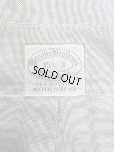 画像2: 60'S BROOKS BROTHERS "MAKERS" 6ボタン オックスフォード BDシャツ ブルー USA製 (VINTAGE)