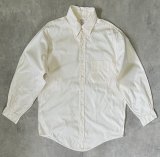90'S BROOKS BROTHERS "MAKERS" ピンオックス BDシャツ 生成り USA製 (VINTAGE)