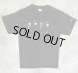 90'S THE BEATLES 袖プリント入り 半袖 Tシャツ ブラック USA製 (VINTAGE)
